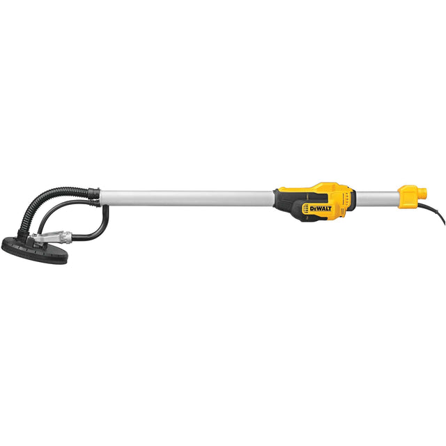 Levigatrice cartongesso DeWALT 450W, motore 450W, diametro 225 mm, variabile 1400-2000 giri/min, tubo 1.6mt.
