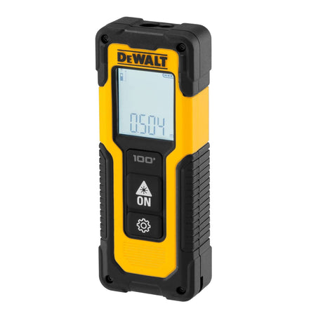 Misuratore laser 30 metri DeWALT, dispositivo per misurazioni precise da 0,15 a 30 metri.