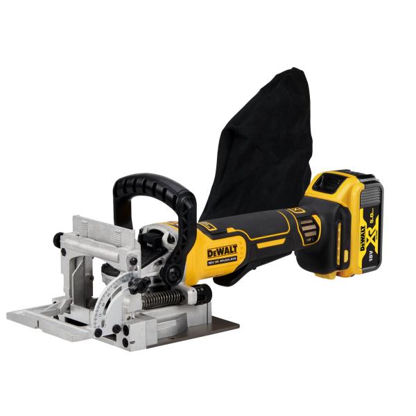 Elettrofresatrice per linguette XR 18V BRUSHLESS - 2 x 5Ah DeWALT DCW682P2-QW