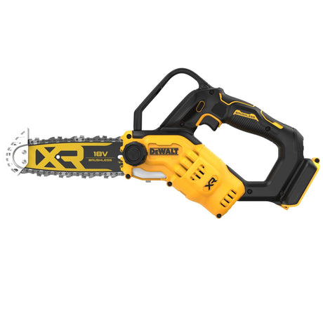 DeWALT DCMPS520N-XJ - Elettrosega a cetana per potatura 20 cm XR 18V motore BRUSHLESS, lunghezza barra 20 cm, Senza batteria e caricabatteria. DeWALT