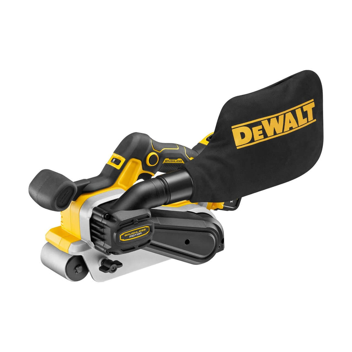 DeWALT DCW220P2-QW - Levigatrice a nastro 75x533mm 18V motore BRUSHLESS, motore brushless - 2 XR Litio 18V 5Ah DeWALT