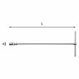 USAG U02760409 - 276 CE_15  CHIAVE A T USAG