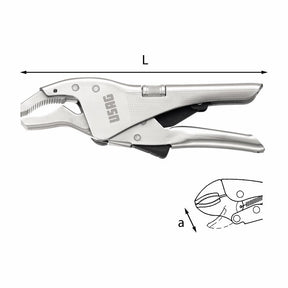 USAG U01340100 - 134 A_250  PINZA AUTOBLOCCANTE USAG