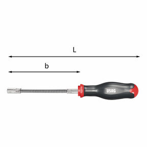 USAG U02980299 - 298 SN_13  CHIAVE MASCHIO IMPUGN USAG