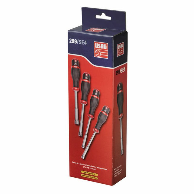 USAG U02990200 - 299 SE4  SERIE CHIAVI CON IMPUGNATURA USAG