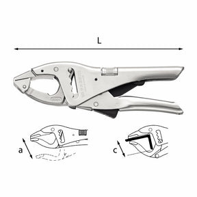 USAG U01350535 - 135 D PINZA AUTOBLOCCANTE USAG
