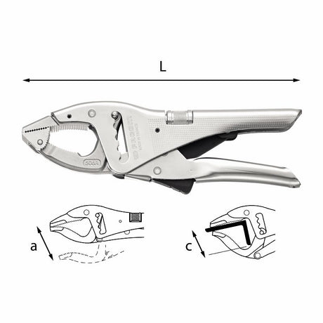 USAG U01350535 - 135 D PINZA AUTOBLOCCANTE USAG