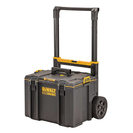 vasca con ruote DeWALT DS450 - Contenitore TOUGH SYSTEM con ruote e maniglia telescopica.