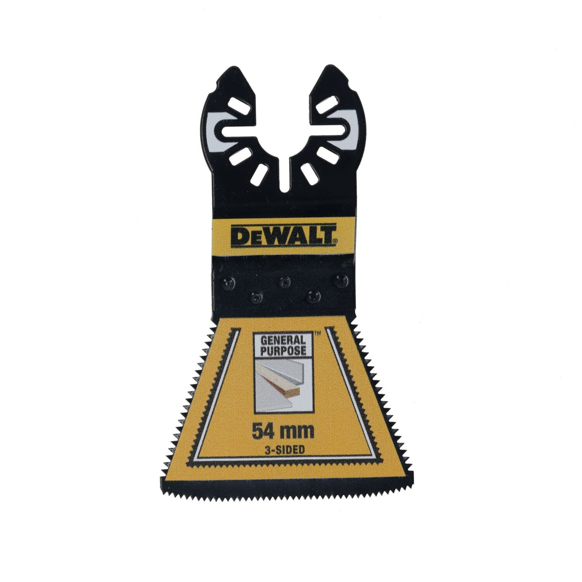 Lama Bi-Metal per multifunzione tagliente sui tre lati - 53mm DeWALT DT20773-QZ