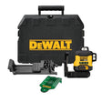 DeWALT DCLE34031N-XJ - Laser multilinea con raggio verde classe 2 (510-530nm). Senza batterie e caricabatteria in valigetta. DeWALT