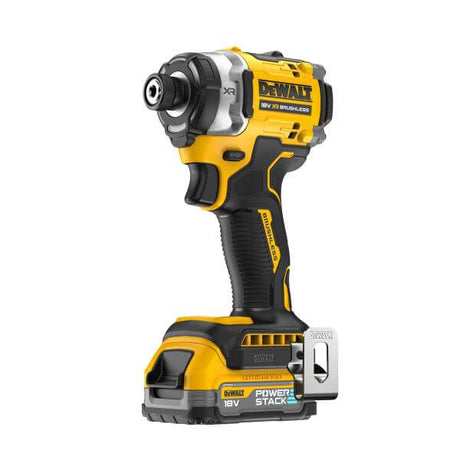 DeWALT DCF860E2T-QW - Avvitatore ad impulsi compatto 3 velocità 18V XR BRUSHLESS attacco 1/4” 282Nm - 2 x XR POWER STACK compatta DeWALT