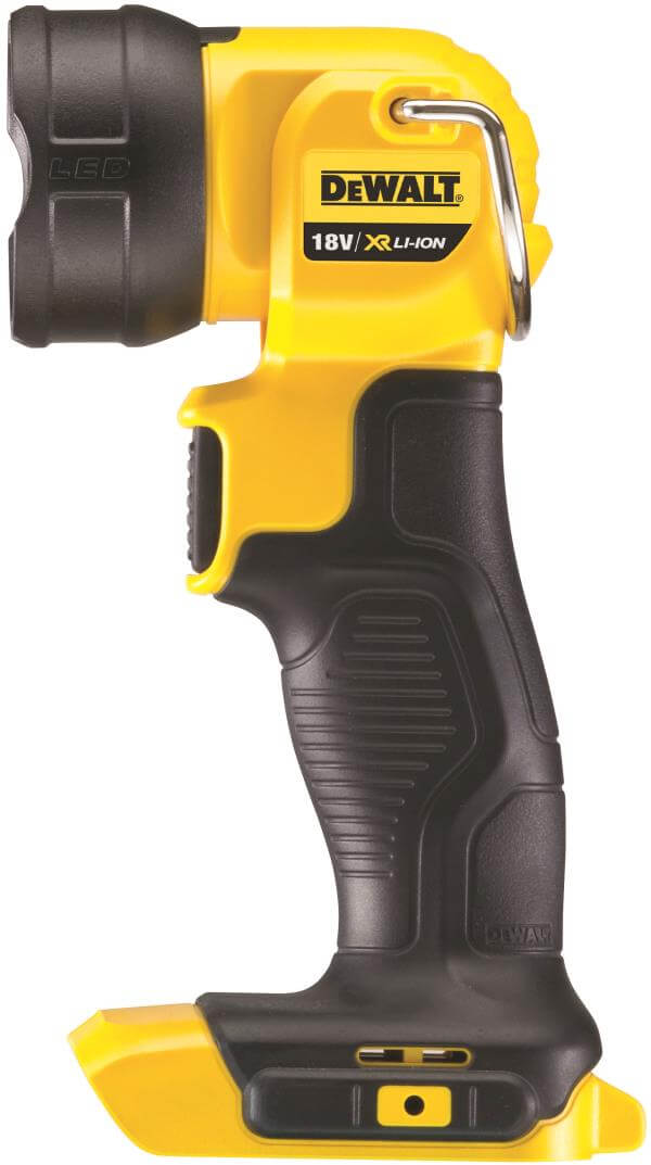 DeWALT DCL040-XJ - 18V torcia LED 110 lumen. 21 ore di autonomia con batteria da 4.0Ah DeWALT