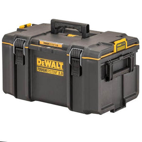 Cassetta porta utensili resistente DeWALT DS300 in polietilene con cerniere in metallo e protezione IP65.