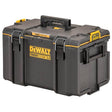 Cassetta porta utensili DeWALT DS400 - Cassetta resistente con chiusure metalliche e protezione da umidità e polvere.