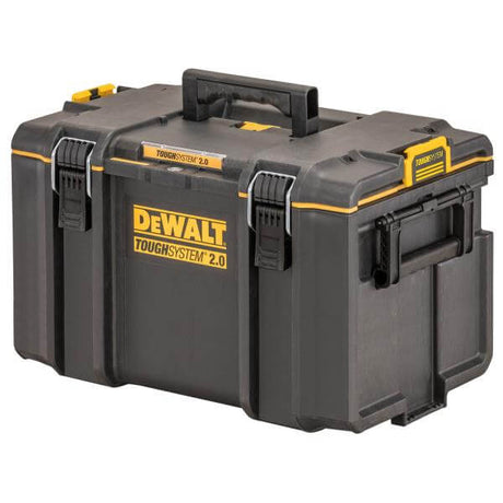 Cassetta porta utensili DeWALT DS400 - Cassetta resistente con chiusure metalliche e protezione da umidità e polvere.