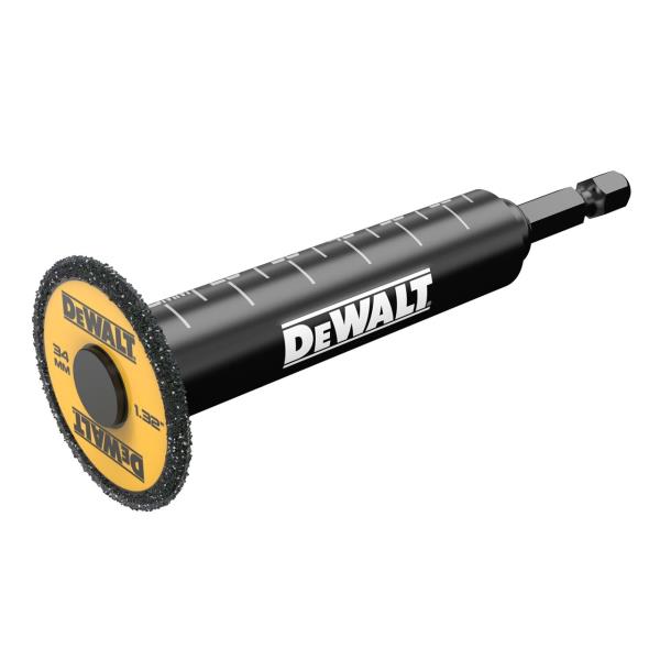 Taglia tubi per avvitatore impulsi 1/4" da interno - Taglia tubi PVC da interno DeWALT DT20563-QZ