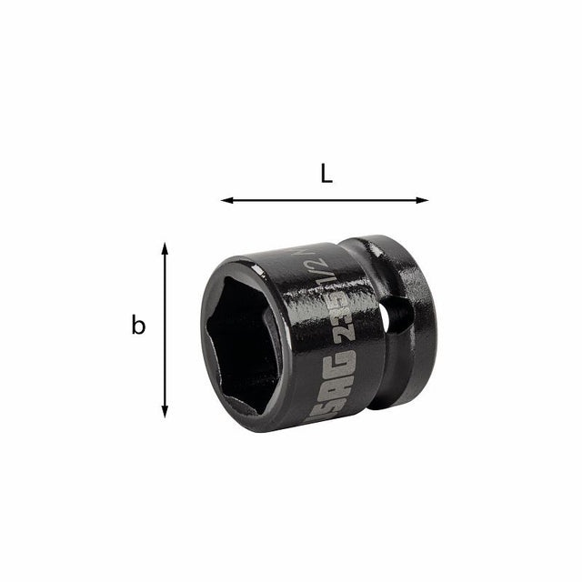 USAG U02350517 - 235 1/2 MB 17 CHIAVE A BUSSOLA CORTA USAG
