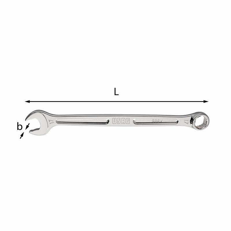 USAG U02850906 - 285 X 6 CHIAVE COMBINATA-XGRIP USAG