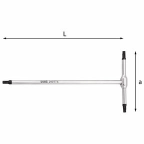 USAG U02800663 - 280 TTX_T55  CHIAVE MASCHIO          (B) USAG