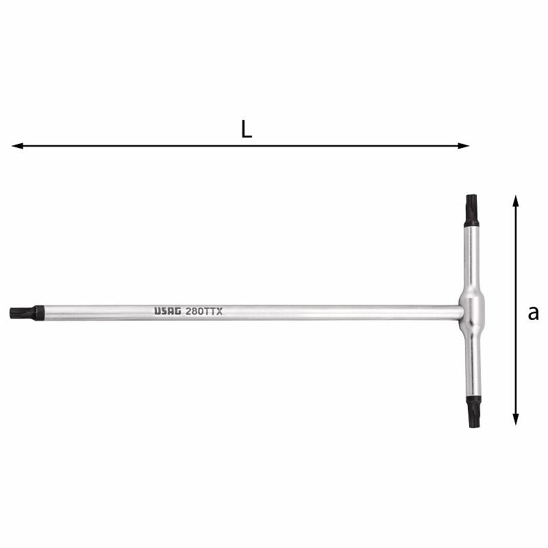 USAG U02800664 - 280 TTX_T60  CHIAVE MASCHIO          (B) USAG