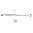 Cacciaspine USAG EXTRA 367 6x180 con indicazioni delle dimensioni tecniche