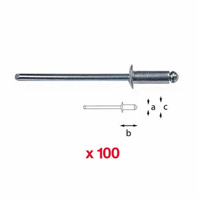 USAG U09950018 - 995 AL_4.8  RIVETTO USAG