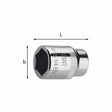 USAG U02350153 - 235 1/4 EPN_3/16  CHIAVE A BUSSOLA   (B) USAG