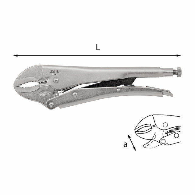 USAG U01340001 - 134_180  PINZA AUTOBLOCCANTE         (E) USAG