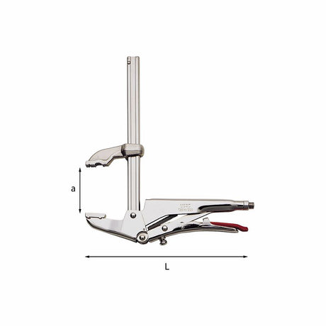 USAG U01360510 - 136 M_100  PINZA AUTOBLOCCANTE USAG