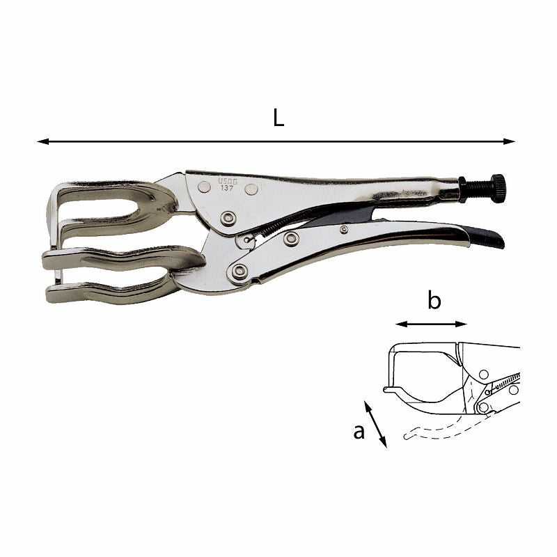 USAG U01370001 - 137_280  PINZA AUTOBLOCCANTE USAG