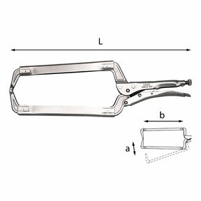 USAG U01390003 - 139 LN_450  PINZA AUTOBLOCCANTE USAG