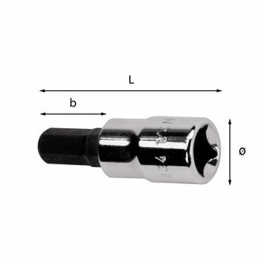 USAG U02340004 - 234 1/4 N_2.5X14  CHIAVE A BUSSOLA   (E) USAG