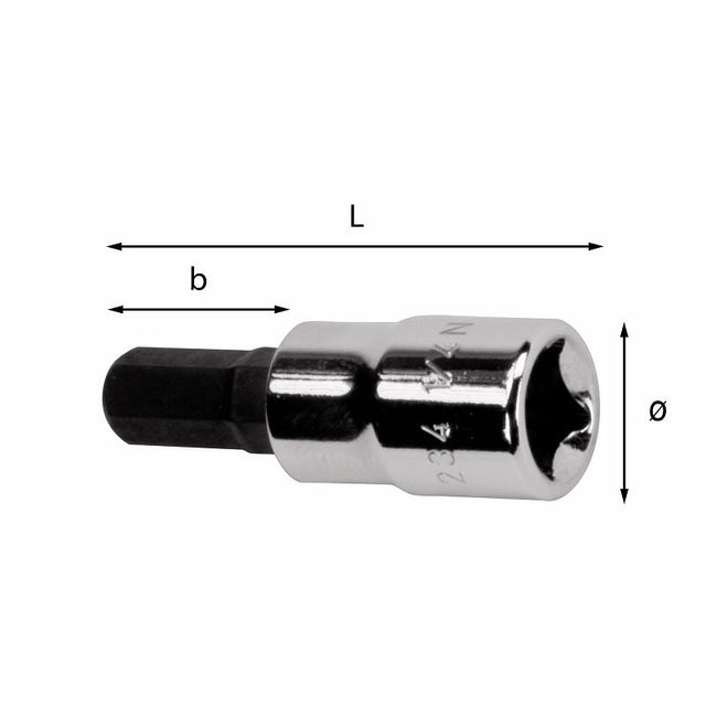 USAG U02340004 - 234 1/4 N_2.5X14  CHIAVE A BUSSOLA   (E) USAG