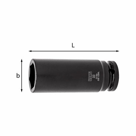 USAG U02350245 - 235 1/2 ML_22  CHIAVE A BUSSOLA USAG