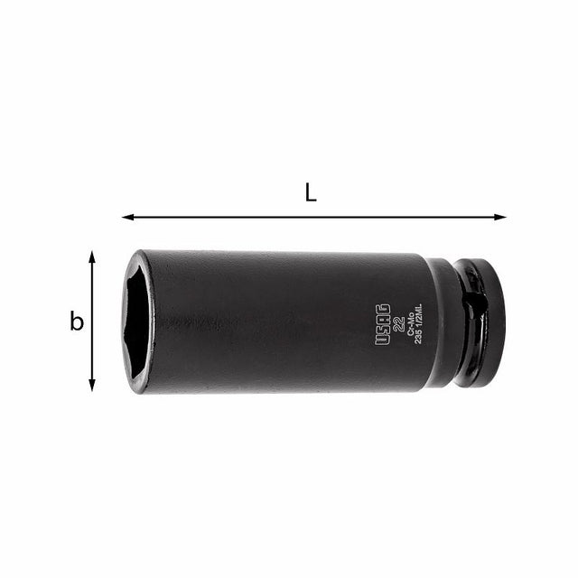 USAG U02350245 - 235 1/2 ML_22  CHIAVE A BUSSOLA USAG