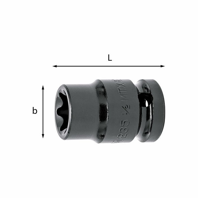 USAG U02350443 - 235 1/2 MTX_E16  CHIAVE A BUSSOLA USAG