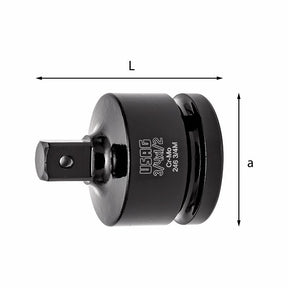 USAG U02460402 - 246 3/4 M  RIDUTTORE USAG