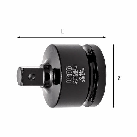 USAG U02460402 - 246 3/4 M  RIDUTTORE USAG