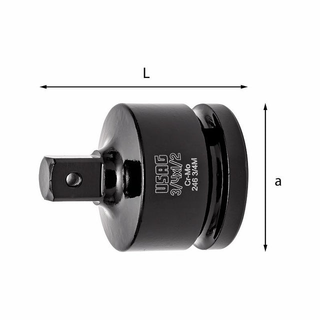 USAG U02460402 - 246 3/4 M  RIDUTTORE USAG