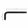 USAG U02800417 - 280 STX_T45  CHIAVE MASCHIO TORX     -E- USAG