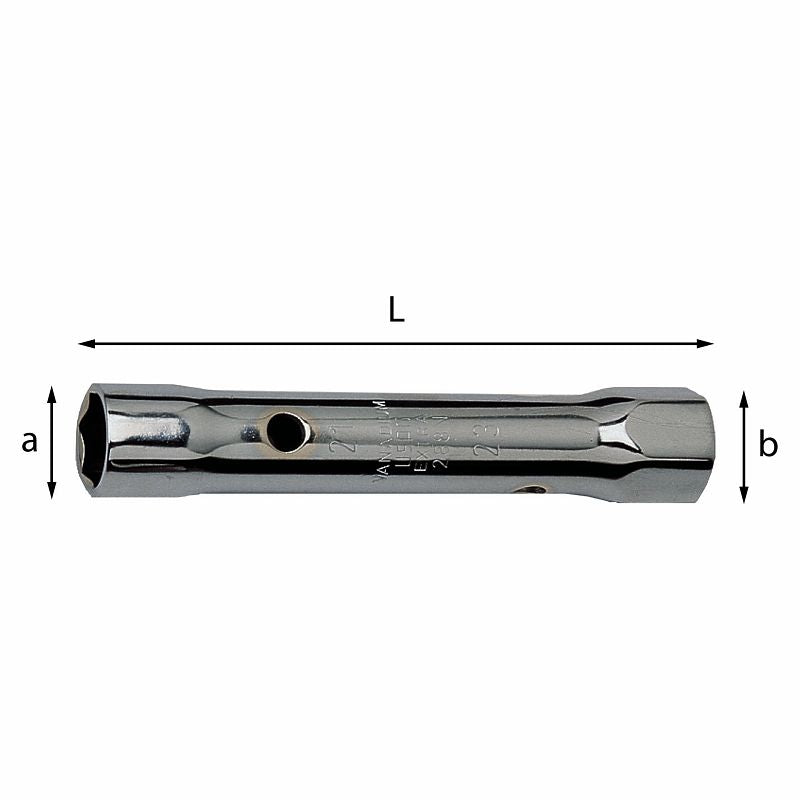 USAG U02880102 - 288 N_5.5X7  CHIAVE A TUBO           (D) USAG