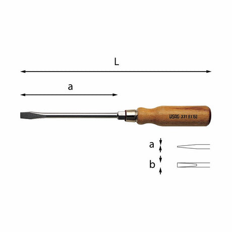 USAG U03310103 - 331_1.2X6.5X125  GIRAVITE            (E) USAG