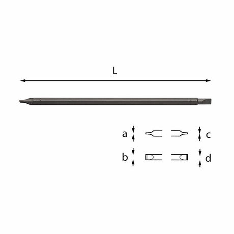 USAG U03330104 - 333 I 1X5.5 - 1.2X6.5 LAMA REVERSIBILE USAG