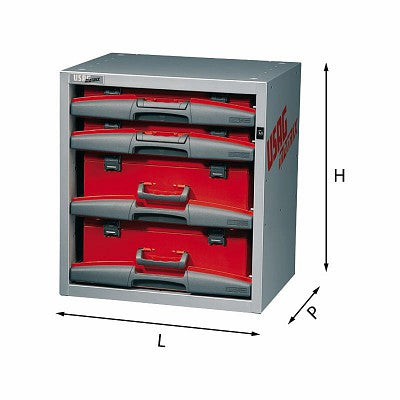 Composizione con valigette asportabili 5000 B4 USAG U50000023