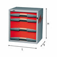 Composizione con cassetti 5000 D4 USAG U50000063