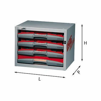 Composizione con valigette e cassetti 5000 E2 USAG U50000102