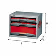 Composizione con valigette e cassetti 5000 E3 USAG U50000103