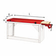 Pianale con morsa 5002 ZM4 USAG U50020076