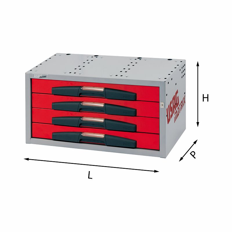 Composizione con cassetti medi 5000 CE4 USAG U50000053