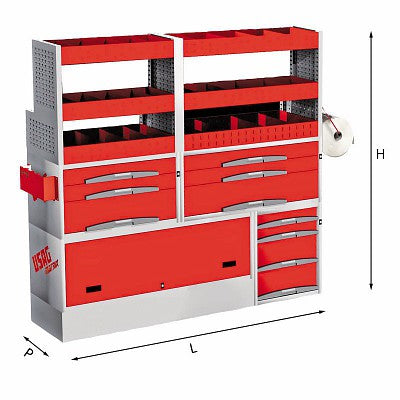 Assortimento lato sinistro 5006 C4 USAG U50060016